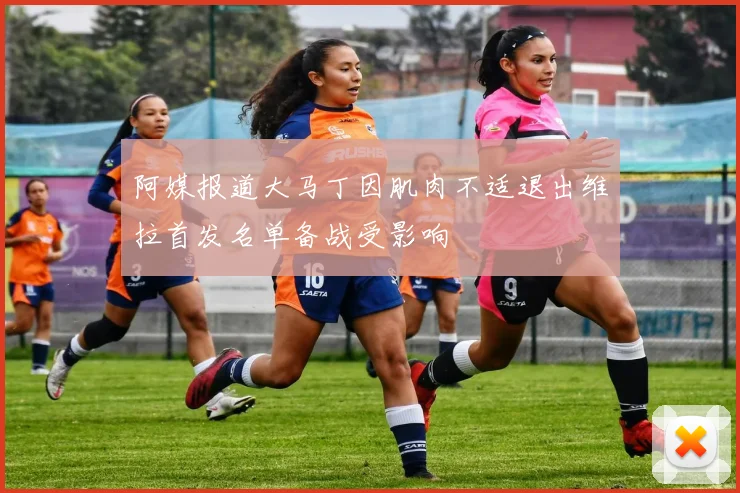 阿媒报道大马丁因肌肉不适退出维拉首发名单备战受影响